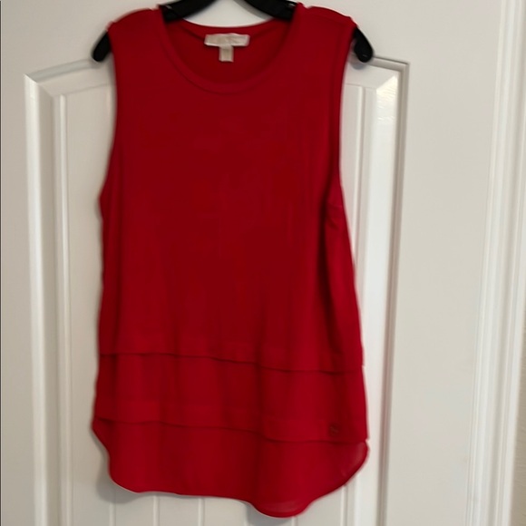 Michael Kors Tops - Michael Kors sleeveless Red Women's Top